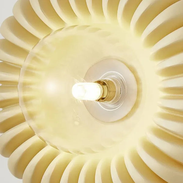 GlowResin – Elegante lampada da parete in resina