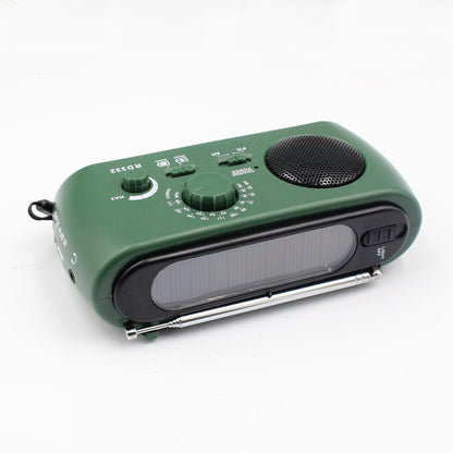 Portable Emergency Radio with AM/FM/NOAA, USB Charger, LED Flashlight, Water Resistant for Camping and Outdoor Use