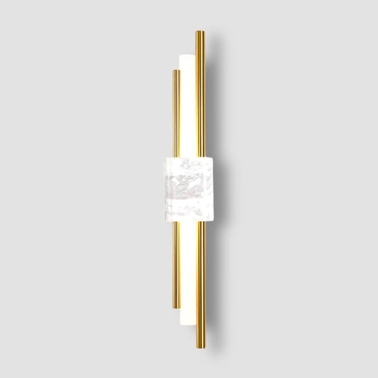 MarbleBeam - Zeitlose Marmor Wandleuchte