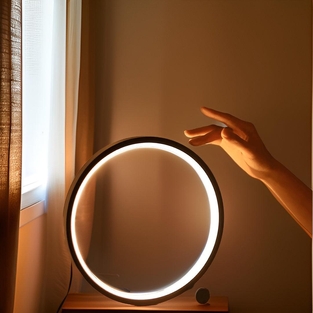 HaloBeam - Modern Circle Table Light