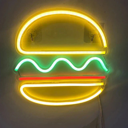 BiteGlow – Lebendige Neon-Nachtlampe