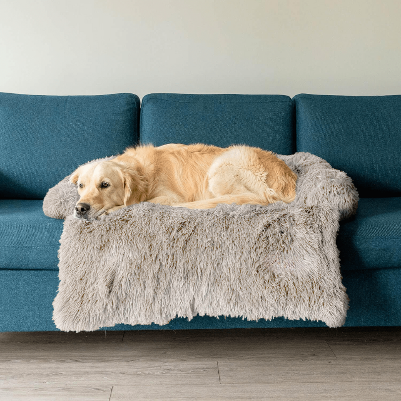Variant image for Water-Repellent Dog Bed Protector with Soft Vegan Fur – Non-Slip, Comfortable, Suitable for All Dog Sizes-19