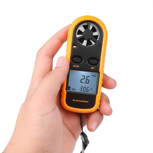 Digital Wind Speed Meter with Clear LCD Display – Portable Wind Speedometer for Outdoor Activities-1