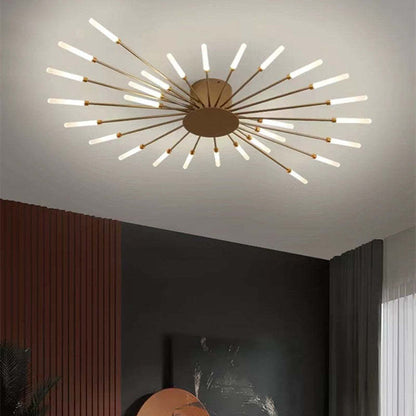 GlowHaven - Sleek Ceiling Lamp for Home Spaces