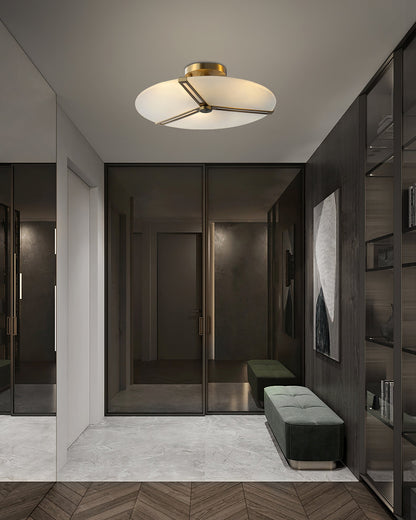 LuxeContempo - Loftlampe med slankt moderne design og subtil belysning