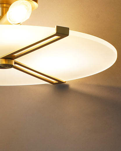 LuxeContempo - Loftlampe med slankt moderne design og subtil belysning