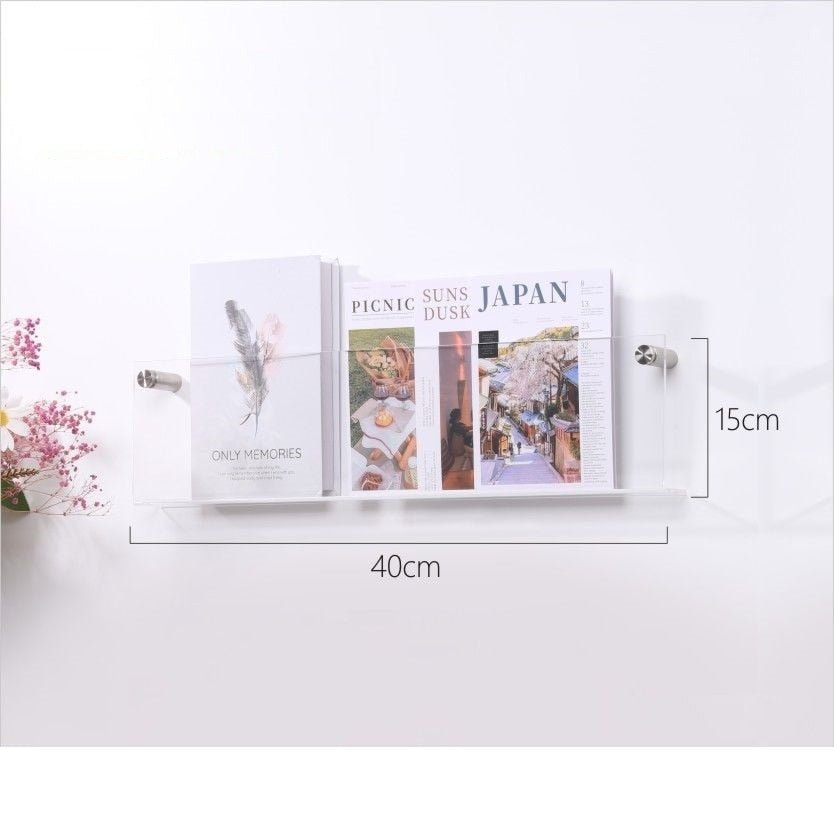 AcrylicAura | Stylish Eco-Friendly Wall Mounted Magazine Holder 10