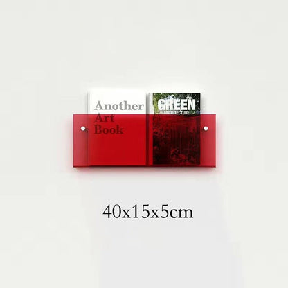 AcrylicAura | Stylish Eco-Friendly Wall Mounted Magazine Holder 14
