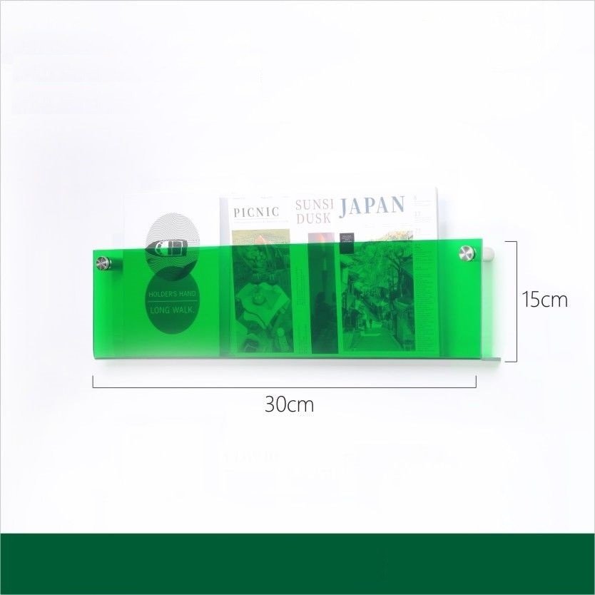 AcrylicAura | Stylish Eco-Friendly Wall Mounted Magazine Holder 20