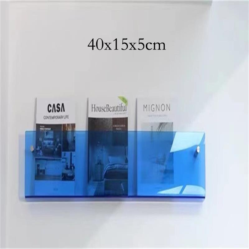 AcrylicAura | Stylish Eco-Friendly Wall Mounted Magazine Holder 29