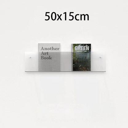 AcrylicAura | Stylish Eco-Friendly Wall Mounted Magazine Holder 30