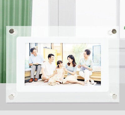 AcrylicGlow | Stylish Modern Digital Photo Frame with Video Playback 6