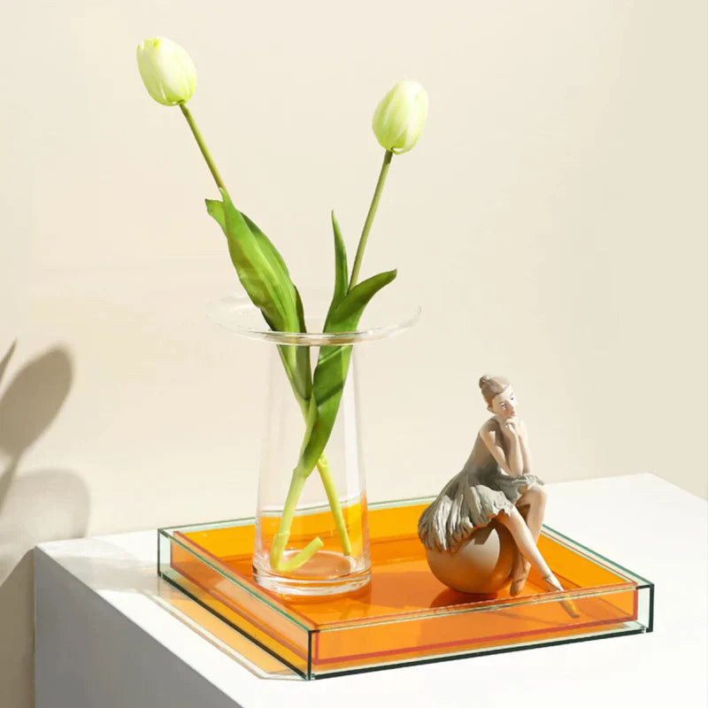 Acryluxe | Vibrant Multi-Color Acrylic Serving Tray 6