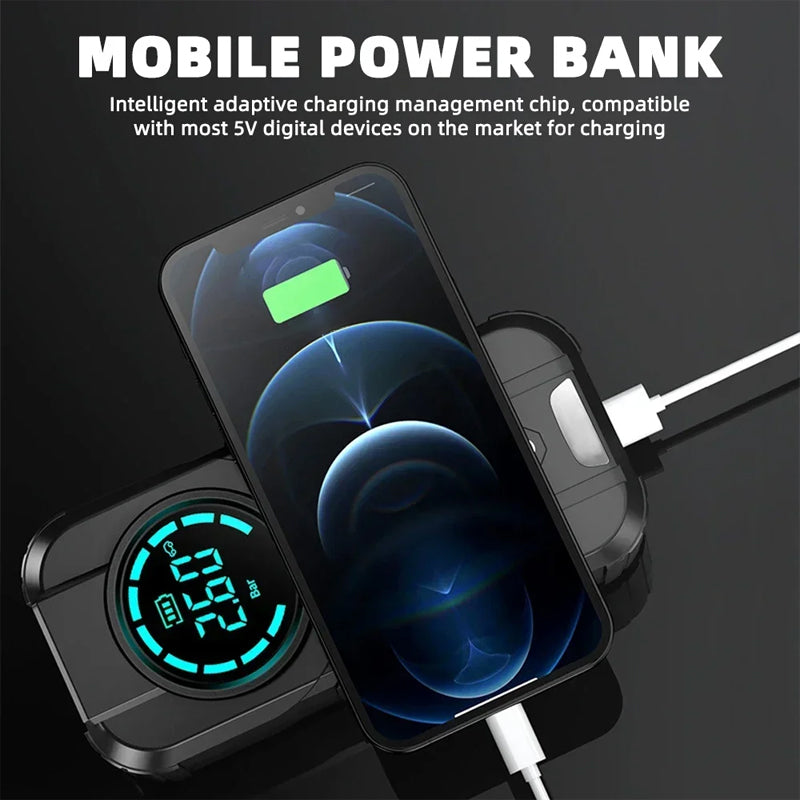 AeroBoost | Powerful Portable Tire Inflator and Car Tyre Pump with LED Light 6