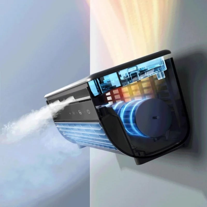 AeroCrest | Compact Lightweight Portable Air Conditioner with Rapid Cooling 6