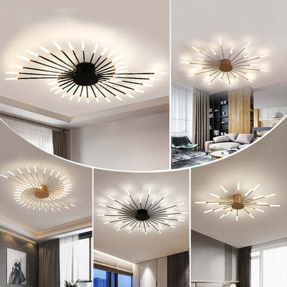 AuraBeam - Sleek Dimmable Ceiling Lamp