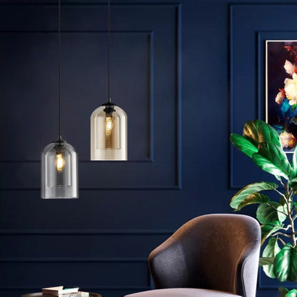 ShineAura - Contemporary Glass Ceiling Light