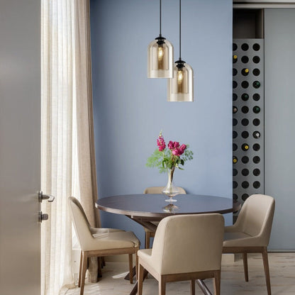 ShineAura - Contemporary Glass Ceiling Light