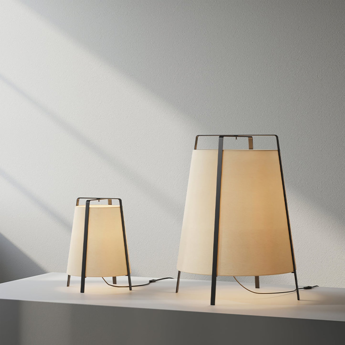 AkaneBeam - Table Lamp with Japanese-Inspired Aesthetic and Soft Radiance
