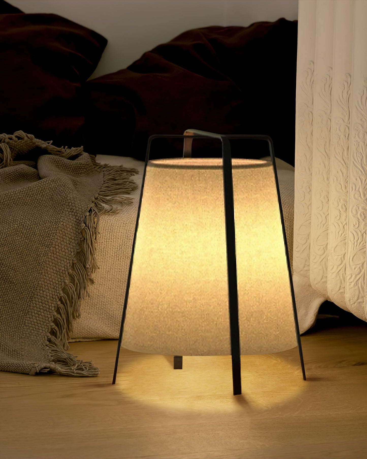 AkaneBeam - Table Lamp with Japanese-Inspired Aesthetic and Soft Radiance