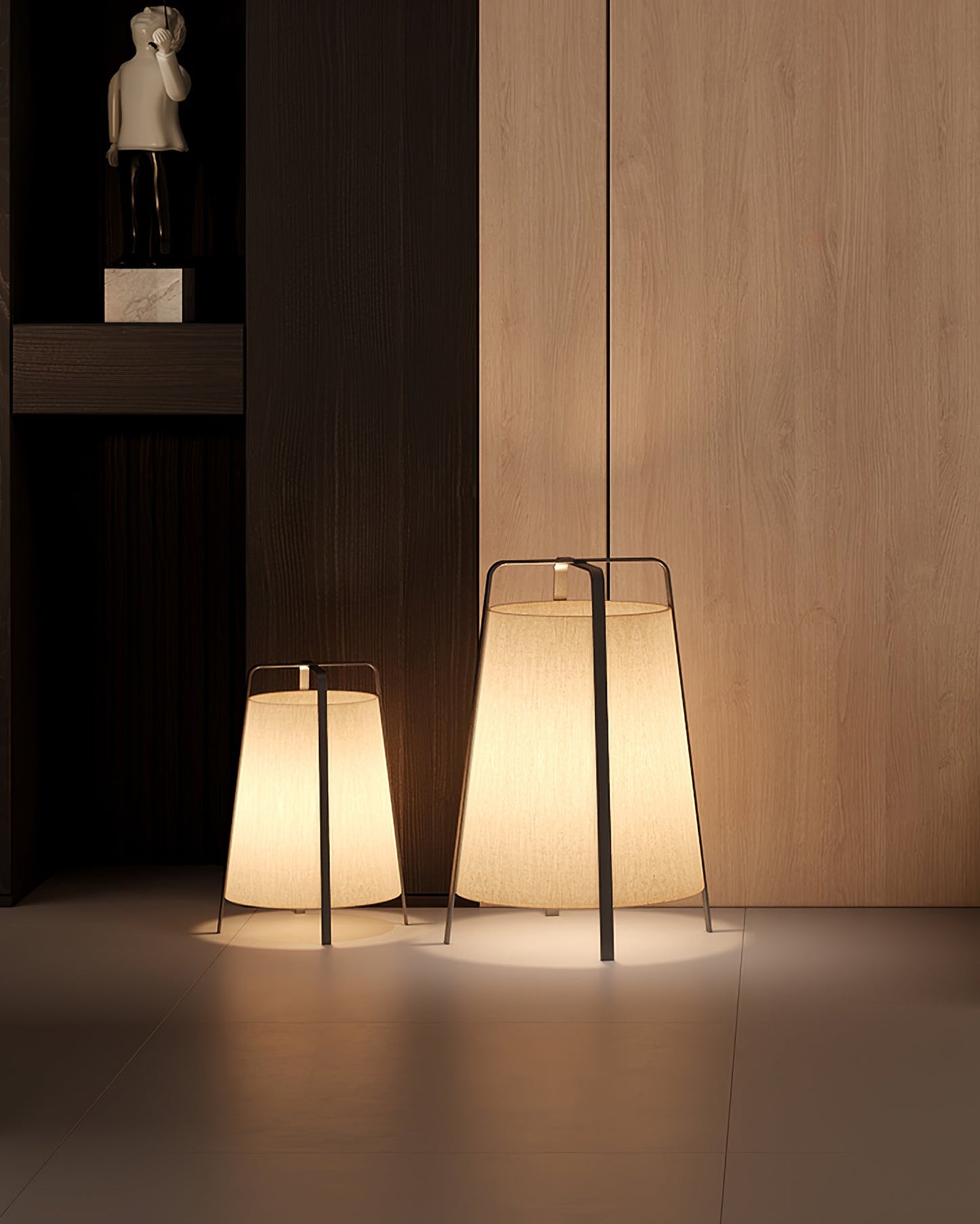AkaneBeam - Table Lamp with Japanese-Inspired Aesthetic and Soft Radiance