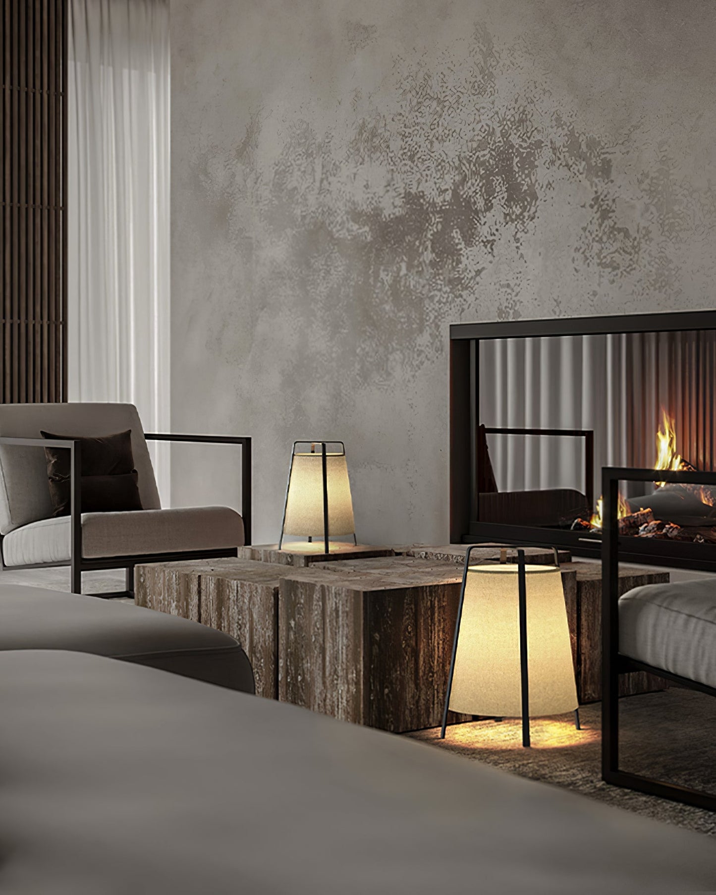 AkaneBeam - Table Lamp with Japanese-Inspired Aesthetic and Soft Radiance