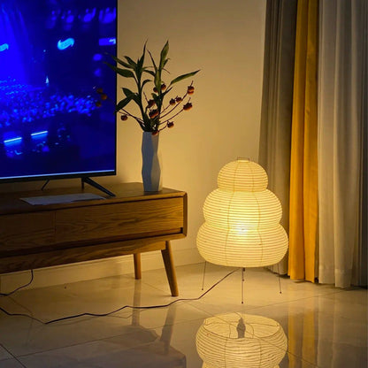 ZenLume – Serene Japanese Lantern Desk Lamp