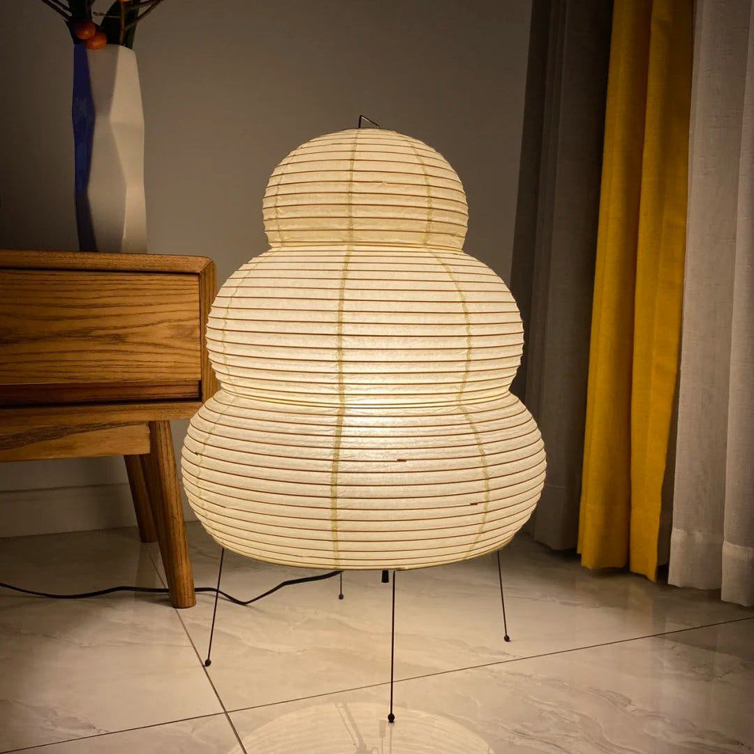 ZenLume – Serene Japanese Lantern Desk Lamp