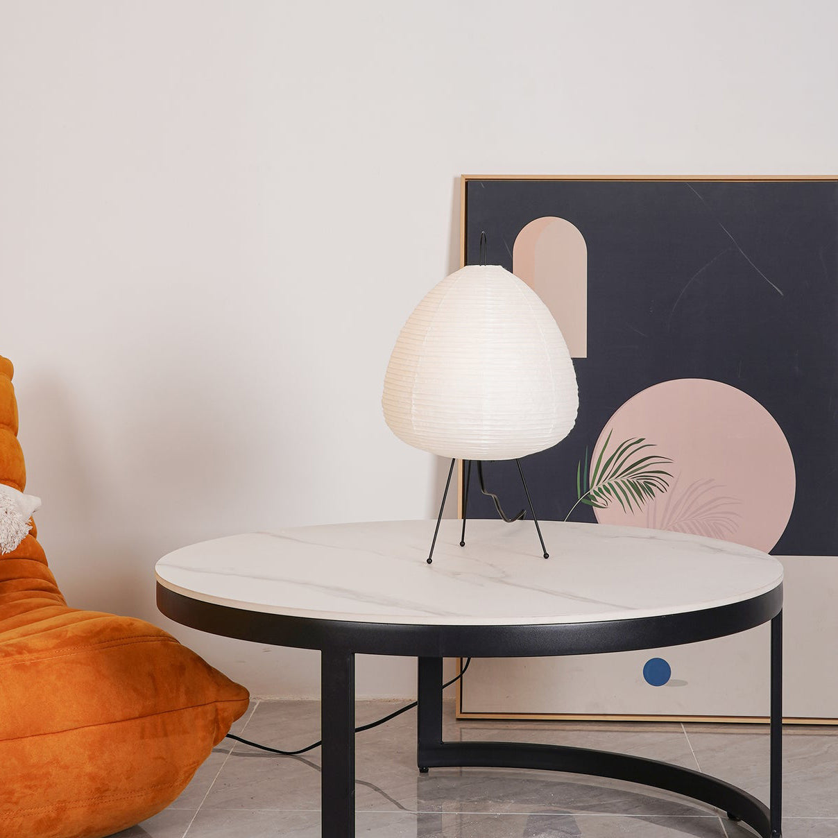 ZenLume – Serene Japanese Lantern Desk Lamp