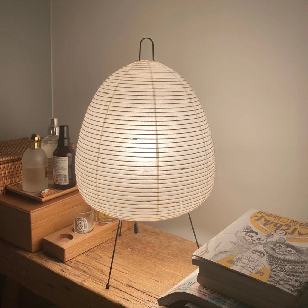 ZenLume – Serene Japanese Lantern Desk Lamp