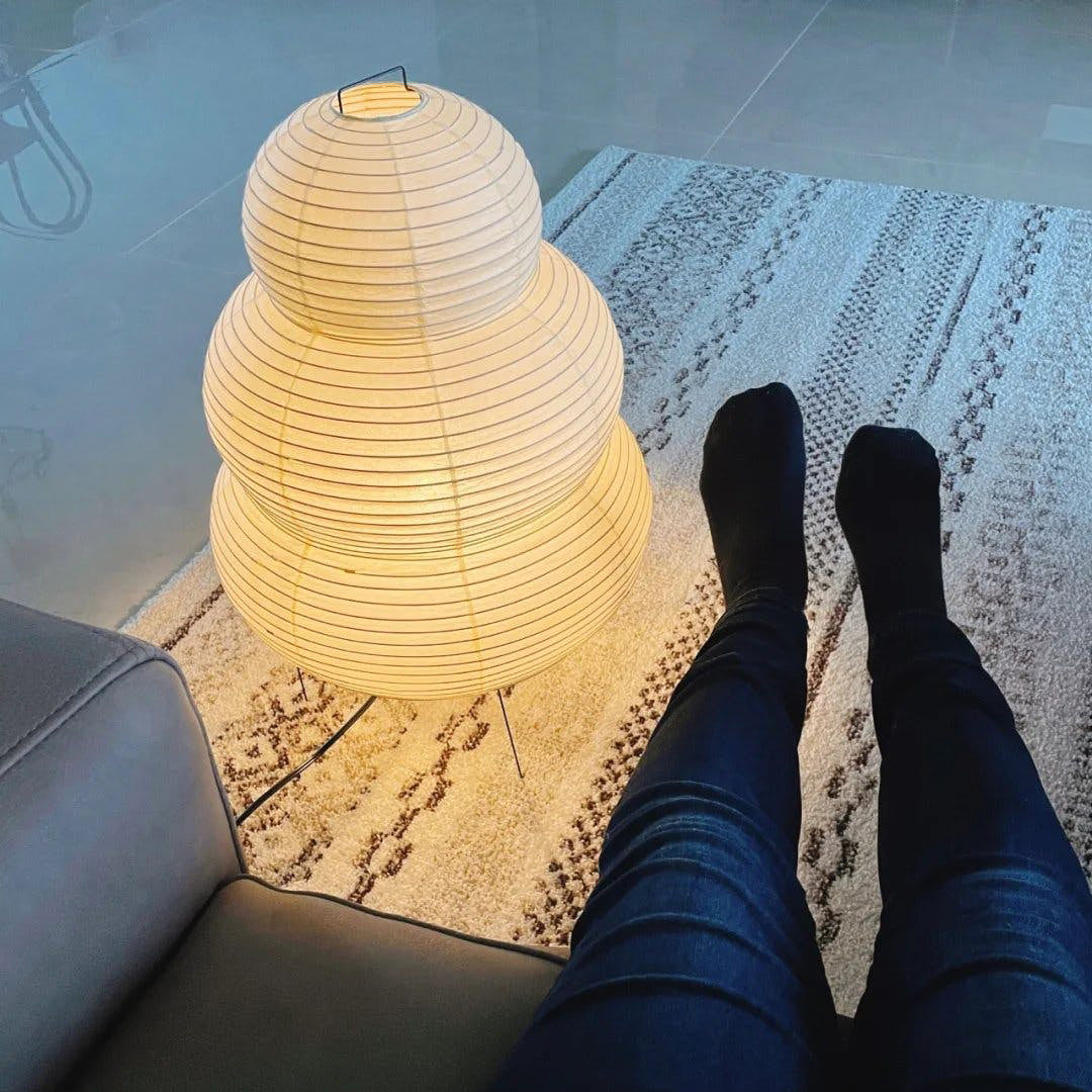 ZenLume – Serene Japanese Lantern Desk Lamp