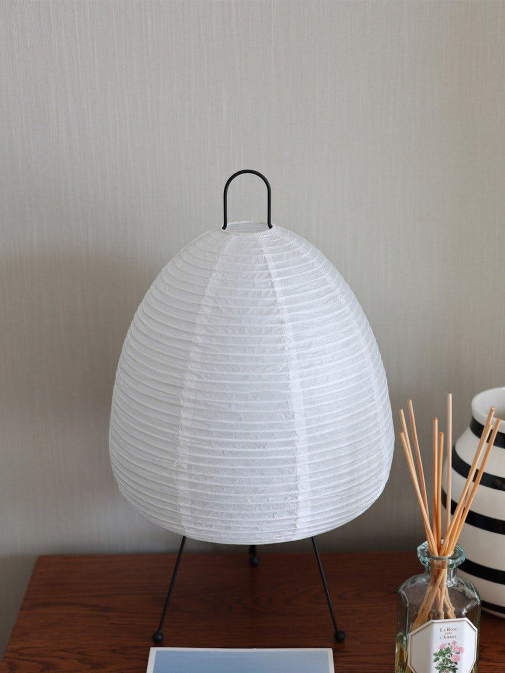 ZenLume – Serene Japanese Lantern Desk Lamp
