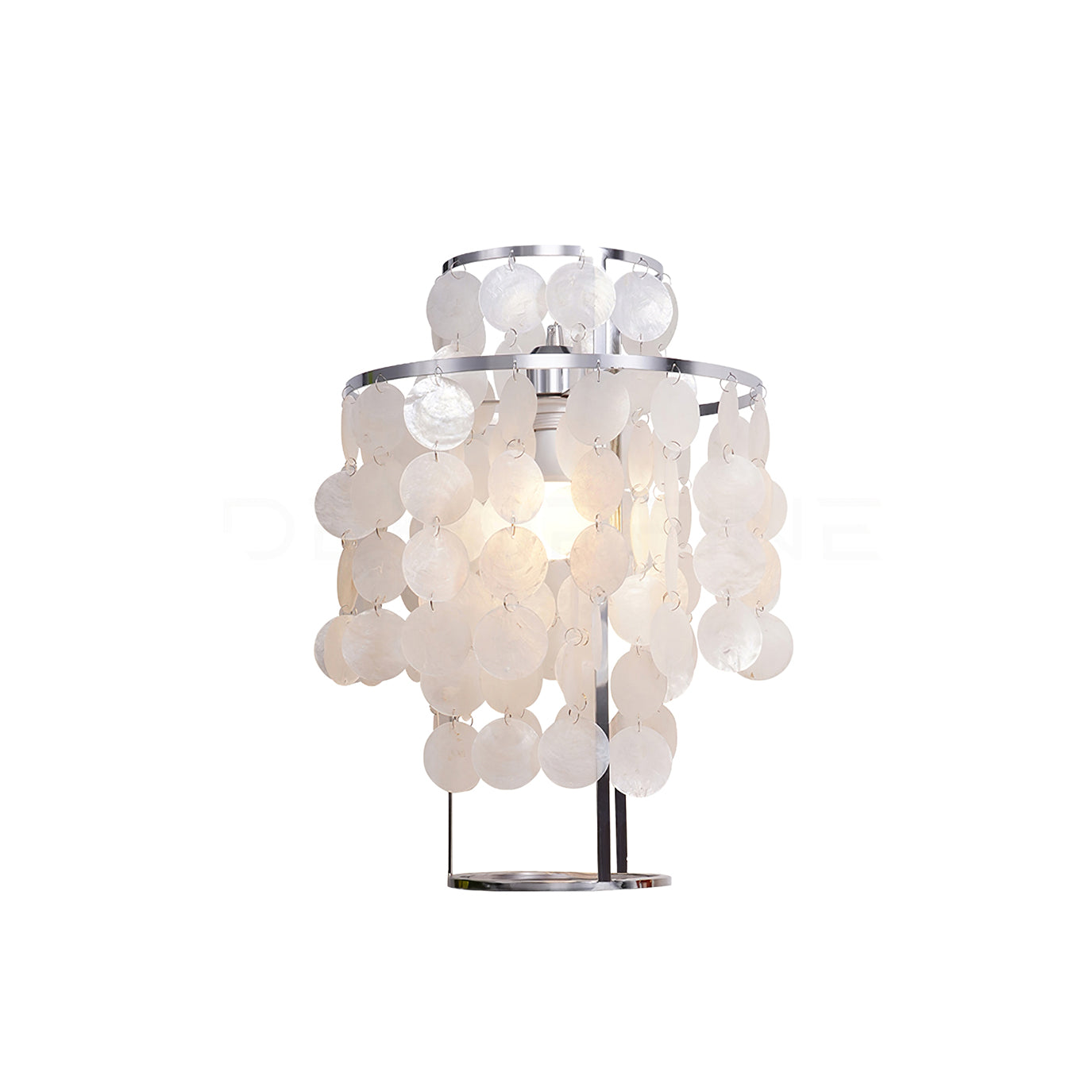 ShellLuxe - Table Lamp with Graceful Seashell Form and Comfortable Glow