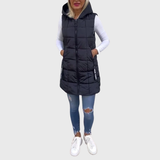 Alba - Sleeveless padded coat 0