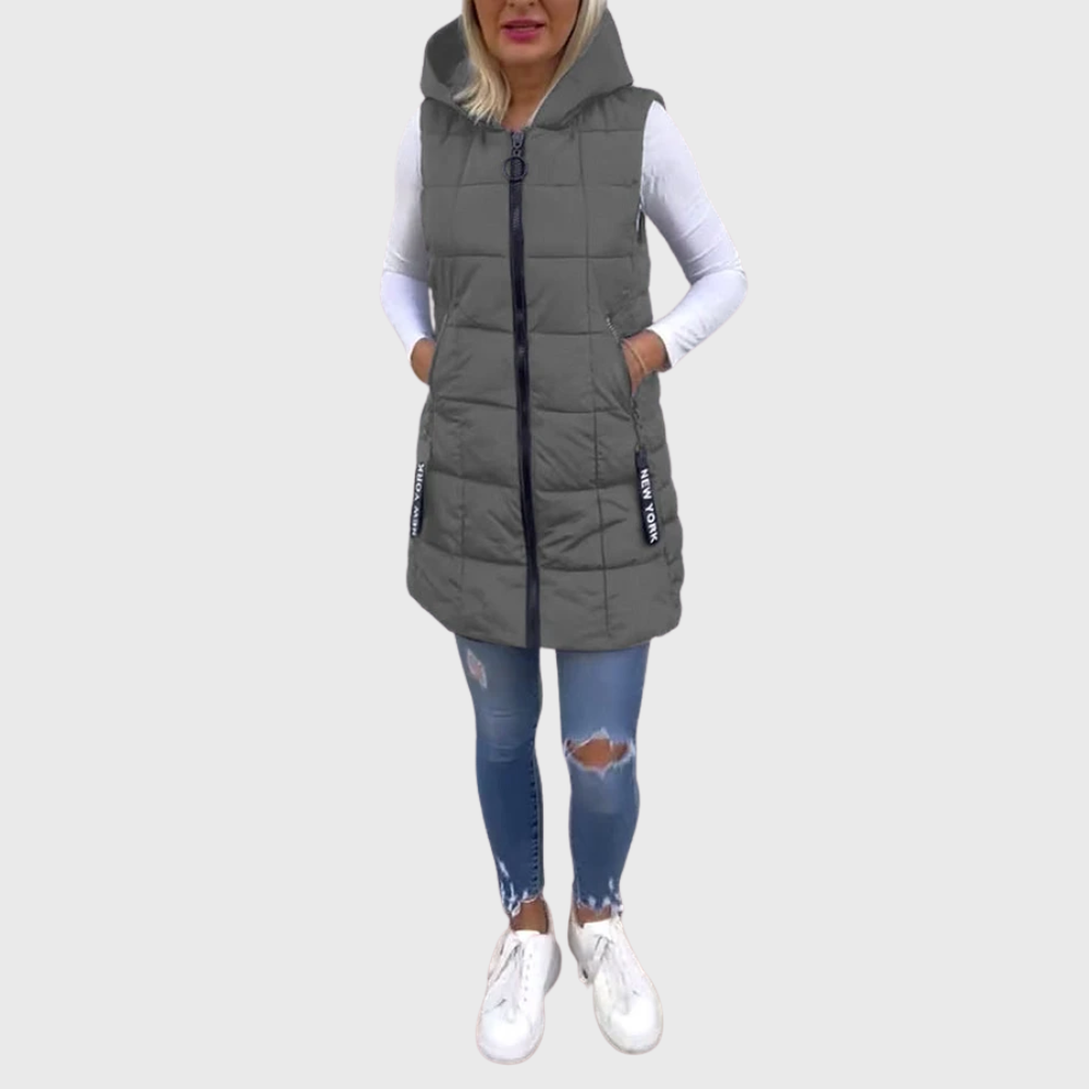 Alba - Sleeveless padded coat 3