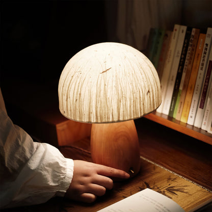 MushroomBeam - Legende Bordlampe med Varm, Hyggelig Belysning