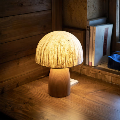 MushroomBeam - Legende Bordlampe med Varm, Hyggelig Belysning