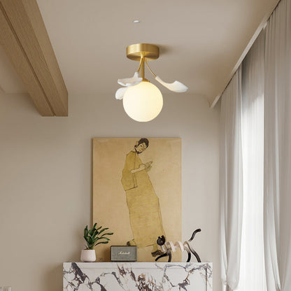 GingkoLuxe - Iluminación de Techo Terrosa