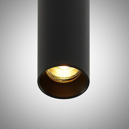 AluminaGlow | Modern Black Aluminum Pendant Light for Kitchen Island 2