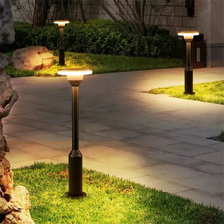 Modern Waterproof LED Outdoor Lamp - Energy Efficient Garden Light Fixture-3