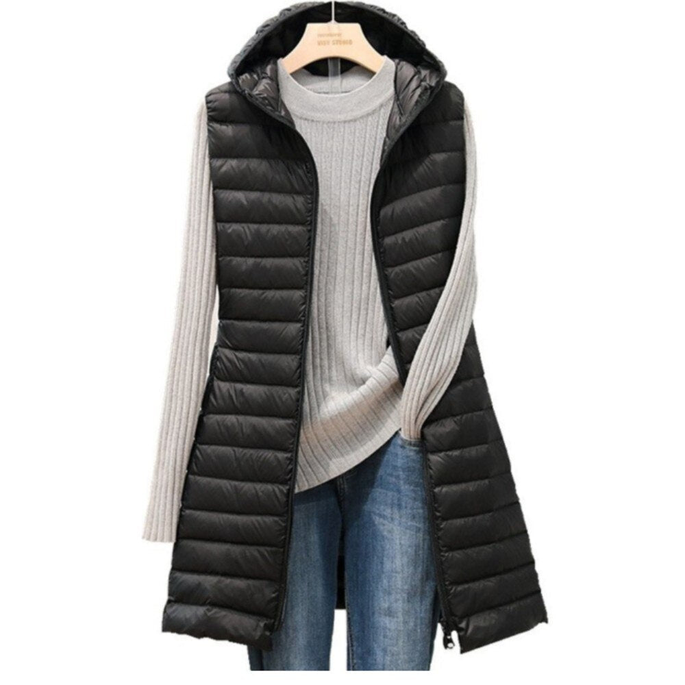 Amalie quilted jacket with hood 9