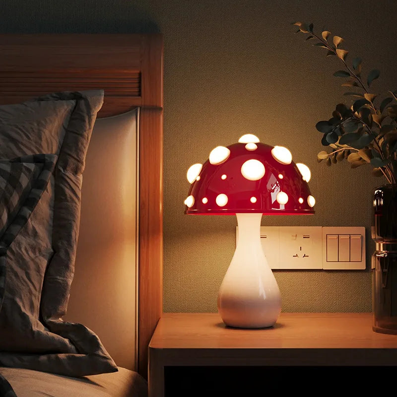 MysticShroom - Magical Amanita Mushroom Lamp