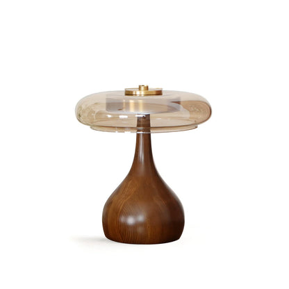 LumiWood – Elegante Luz de Mesa LED