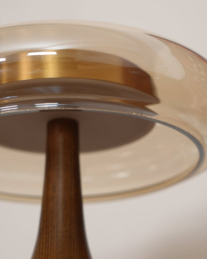 LumiWood – Elegante Luz de Mesa LED