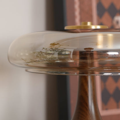 LumiWood – Elegante Luz de Mesa LED