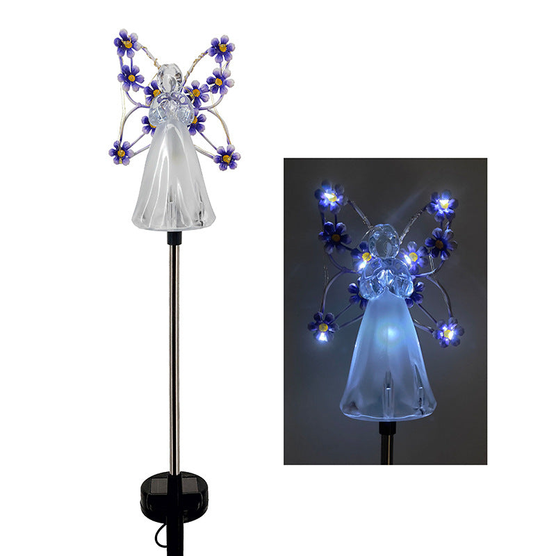RadiantAngel - Solar LED Angel Lamp for a Soothing Atmosphere