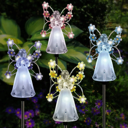 RadiantAngel - Solar LED Angel Lamp for a Soothing Atmosphere