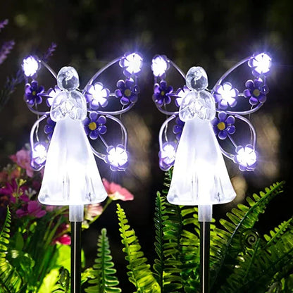 RadiantAngel - Solar LED Angel Lamp for a Soothing Atmosphere