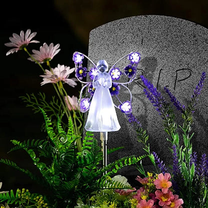 RadiantAngel - Solar LED Angel Lamp for a Soothing Atmosphere