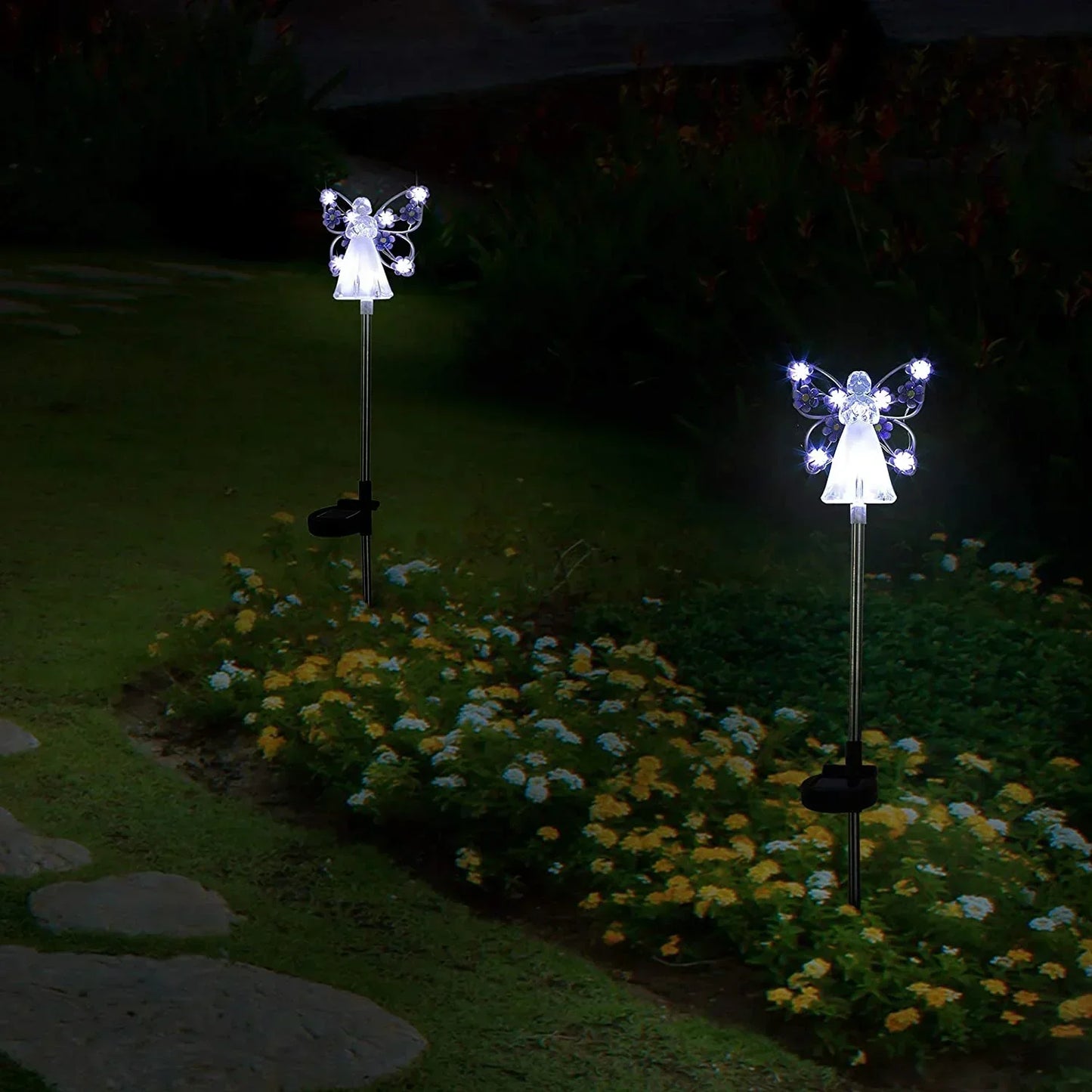 RadiantAngel - Solar LED Angel Lamp for a Soothing Atmosphere
